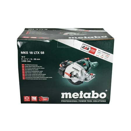 

Metabo 18V 6.5 In. Metal Cutting Saw Mks 18 Ltx 58 (Bare Tool)