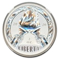 thumbnail image 2 of 2020 2 Coin 2 oz Silver UHR Flames of Freedom Rev. PF 70- NGC FDI, 2 of 3