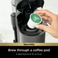 thumbnail image 3 of Ninja Single Serve Pods & Grounds Specialty Coffee Brewer, 4 Brew Styles, Gray, PB050, 3 of 10