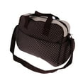 thumbnail image 4 of Bolsa de Pañales Grande para Bolsas para Pañales Multifuncionales para Bebés Tote Travel Lunares marrón CUTICAT Bolso tote para cambiar pañales, 4 of 8