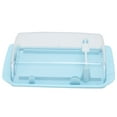 thumbnail image 2 of Butter Box, Food Grade Plastic Butter Container Multi-Purpose No Odor Rectangular Non-  For Home For Kitchen Blue, 2 of 8