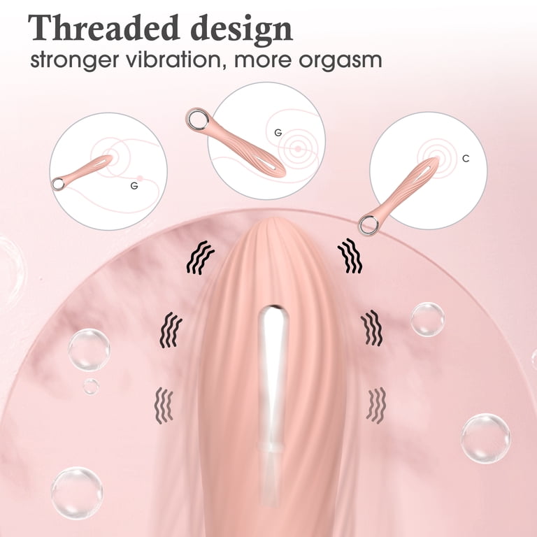 Vibrator for Women, Sex Toys G Spot Anal Stimulator with 12 Powerful  Vibration 7 Shock Strong Pulse Mode Soft Silicone Waterproof Wand Massager  for Couples, Pink