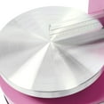 thumbnail image 4 of Birthday Cake Cream Smooth Coating Decoration 110V Machine Rotation Speed 60-320rpm, Cake Bread Cream Jam Spreader Stainless Steel 200W, Cake Cream Spreading Machine Cake Decorating Machine (Pink), 4 of 7