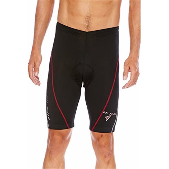 PN Jone 8X-J7VM-RO89 Short de Compression Leader pour Homme, Noir - Grand
