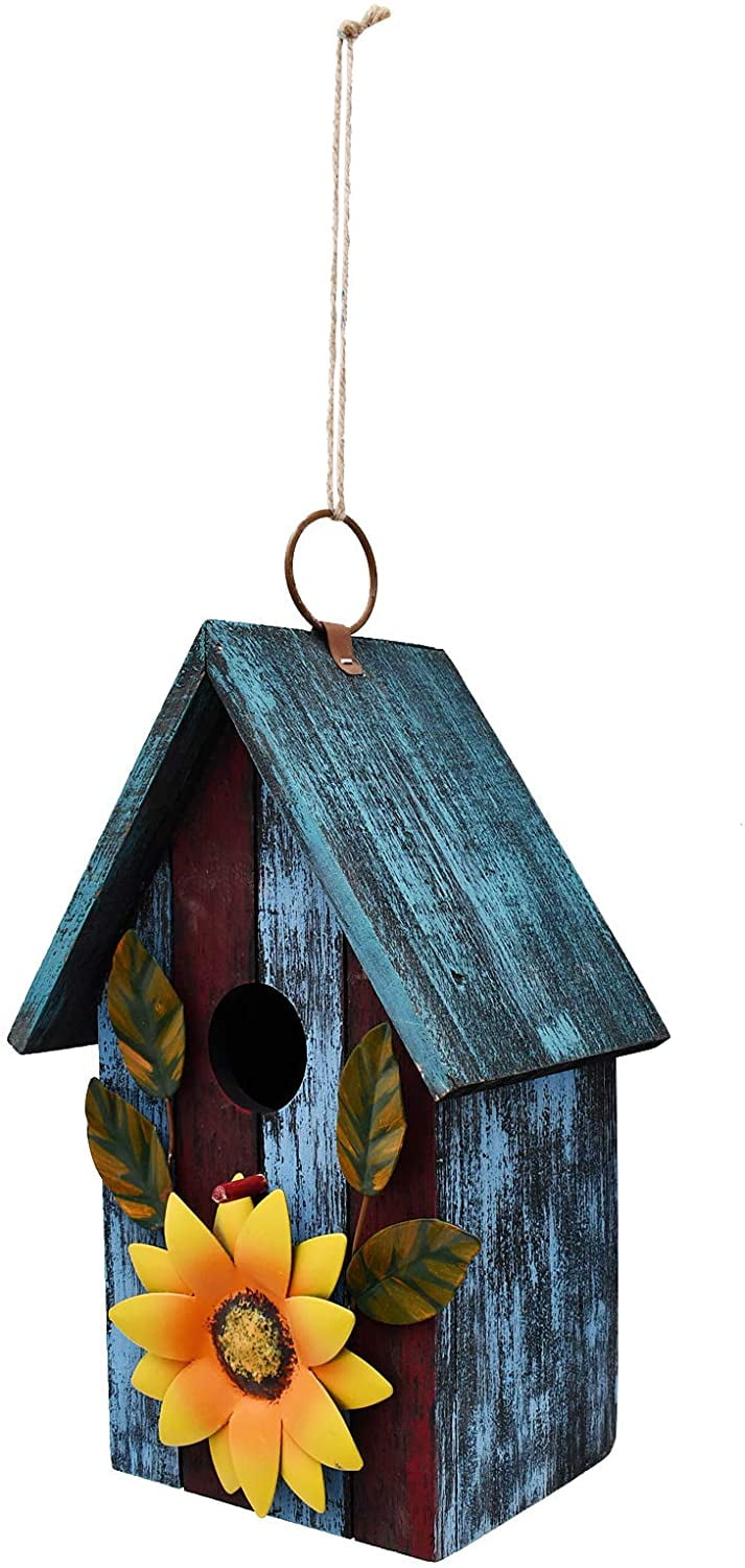 VP Home Flowerpot Bird House with Decorative Hand-Painted Mushroom Garden VP Home Flowerpot Bird House with Decorative Hand-Painted Mushroom Garden