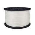 thumbnail image 1 of 18 inch White Dacron Polyester Rope 500 Foot Spool Solid Braid Industrial Grade High UV and Abrasion Resistance Low Stretch, 1 of 1