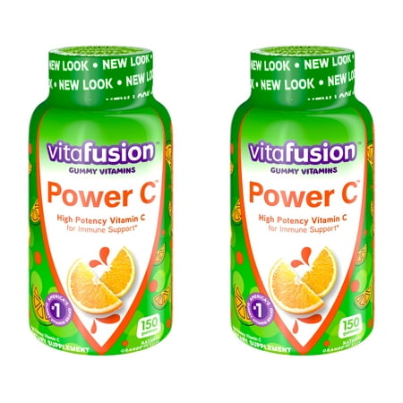Vitafusion Power C Gummy Vitamins High Potency Vitamin C Supplement 150 Gummies