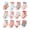 B1-Light Pink, variant on CAUYDY Little Kids Girls Cute Socks 12PC Set 3T 4T 5T Toddler Spring Summer Fall Winter Grip Crew Socks Sizes 3-5 Years