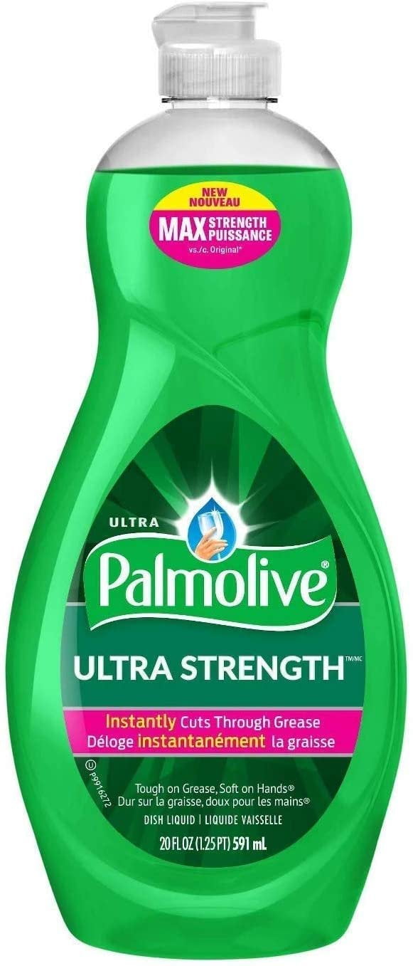 Palmolive Ultra Strength Liquid Dish Soap, Original Scent, 20 Fluid Ounce, 3 Count
