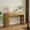 Natural, variant on Christopher Knight Home 59.8" Retro Console Table, MDF Entryway Storage Table with 3 Drawers, Espresso
