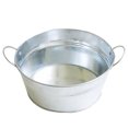 thumbnail image 1 of unbranded 1Ud Cubeta De Hierro Plateado Con Doble Asa Para Guardar Y Usar En Jardinería, 1 of 5