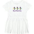 thumbnail image 3 of Inktastic My 1st Mardi Gras Fleur De Lis Girls Baby Dress, 3 of 5