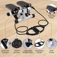 thumbnail image 4 of Steppers for Exercise at Home, Stair Stepper with Resistance Bands & LCD Monitor without battery, Mini Stepper Machine, 4 of 7