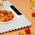 Electric Warming Tray With Adjustable Temperature 2024 New Foldable Food Warmer Fast Heating