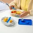 thumbnail image 2 of AMERTEER 1 Set 950/1000/1200ml Lunch Box Microwave Safe Double Layer Portable Large Capacity Leakproof School Students Bento Food Container Kitchen Supplies, 2 of 8