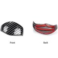 thumbnail image 4 of ABS Carbon Fiber Style Interior Gear Shift Knob Protector Cover Trim Sticker for 2016 2017 2018 2019, 4 of 5