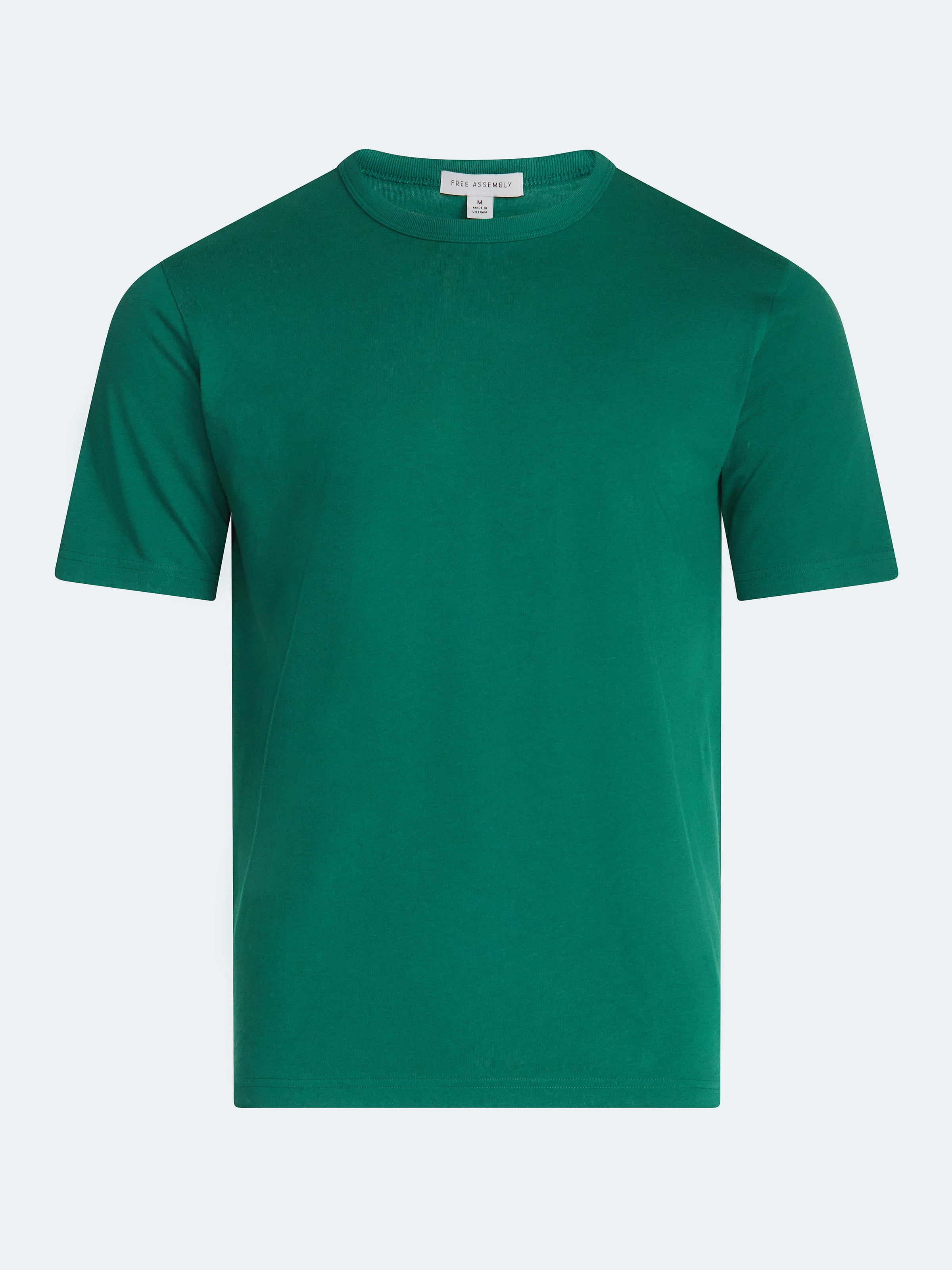 Free Assembly Men's and Big Men's Everyday Cotton Tee with Short Sleeves, Sizes S-XXXL