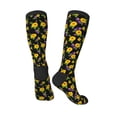 thumbnail image 4 of Fotbe Daisies Flowers print Women's Men's Novelty Crew Socks Cotton Socks Knee High Socks for Walking,Running,Nurses,Pregnancy, 4 of 9
