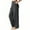 *Dark Gray, variant on ClodeEU Women's Wide Leg Pants，High-Waisted Relaxed Fit，Loose Pants with Pockets Blue,Womens Plus S