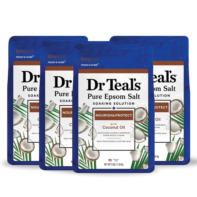 Jabón de magnesio y sal de Epsom Dr. Teal's Nourish & Protect, 1,36 kg