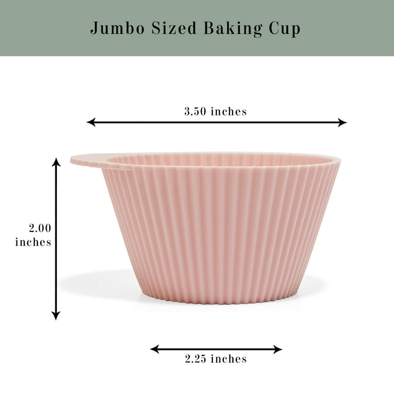Reusable Silicone Baking Cups, Pack of 12