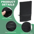 thumbnail image 3 of Wrist Pouch 6"x 4", Wrist Wallet Sports Wristband Wallet with Zipper Pocket for Running (Black/Gray, 2 Pcs), 3 of 6