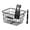 Without cover, variant on Kids Bike Basket Front Handlebar Basket Storage Basket Waterproof Metal for Boys and Girls Bicycles Riding