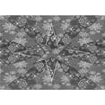 thumbnail image 1 of Ahgly Company Machine Washable Indoor Rectangle Transitional Dark Gray Area Rugs, 3' x 5', 1 of 7