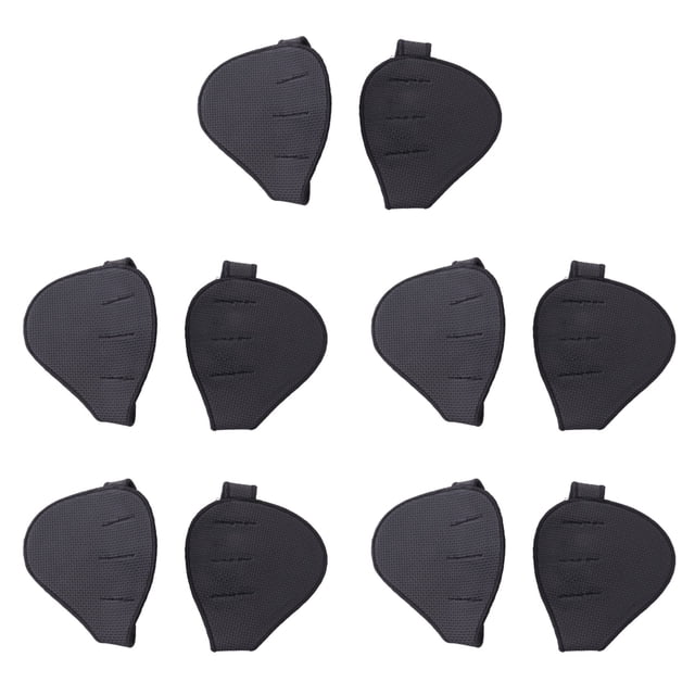 10X Almohadillas de Agarre con de Palma de ElevacióN Guantes de Entrenamiento Cruzado Antideslizantes Unisex Gimnasio Entrenamiento Fitness Deportes ProteccióN de Manos
