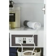 thumbnail image 4 of James Martin Vanities 210-V72s-Dgg Linear 72" Single Basin Poplar Wood Vanity Set - White, 4 of 7