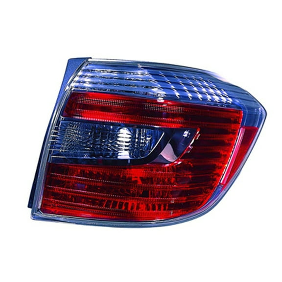KAI New Standard Replacement Passenger Side Tail Light, Fits 2008-2010 Toyota Highlander Hybrid