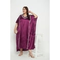thumbnail image 6 of Oussum Plus Size Embroidered Kaftan Dresses for Women Long Solid Caftan Dress, 6 of 8