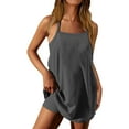 thumbnail image 1 of Trajes Casuales para las Mujeres de Verano, Cómodo Colgante Casual, Pantalones Cortos de Bolsillo, 1 of 5