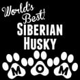 thumbnail image 3 of CafePress - Worlds Best Siberian Husky Mom Pajamas - Women's Dark Pajamas, 3 of 4