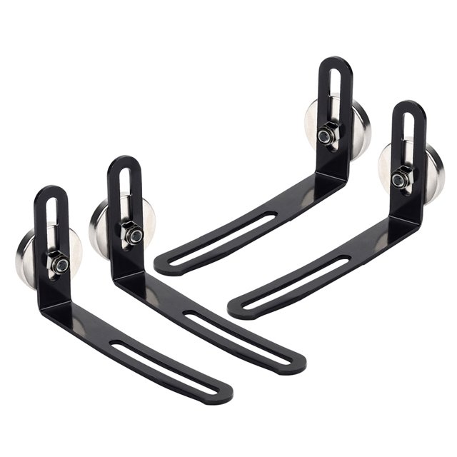 Cuerpo 4pcs RC Carro de Carrida Cuerpo de Carrocería L-S-Bracket Con Imán para Traxxas Redcat Axial SCX10 90046 D90 1/10 RC CASTER CAR
