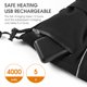 thumbnail image 2 of Tapa Antipolvo De Mano Para El Hogar WEST BIKING USB Recargable Eléctrico Calentado Guantes Calentador de Manos Guantes para Regalos, 2 of 9