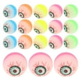 thumbnail image 2 of 40pcs Halloween Eyeball Pattern Bounce Balls Bouncy Balls Creative Jumping Ball, 2 of 5