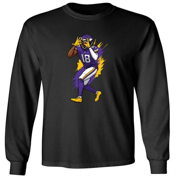 LONG SLEEVE Justin Jefferson Griddy Minnesota Shirt T-Shirt
