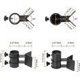 thumbnail image 5 of FYBTO Support de Parasol de Patio Base et Support de Parasol Pince en Métal Support de Montage pour Rambarde de Terrasse, Balcon (Convient Max OD 2.1 Pouces)-0625, 5 of 5