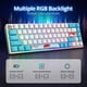 thumbnail image 4 of Ussixchare Teclado Mecánico para Juegos con Switches Azules RGB por Cable 65%, 4 of 8