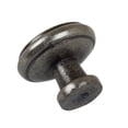 thumbnail image 2 of GlideRite 1.125 in. Round Ring Classic Cabinet Knob, Weathered Nickel, 2 of 5