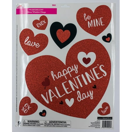 Glitter Window Cling