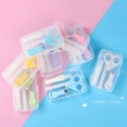 thumbnail image 3 of 4in1 Baby Manicure Pedicure Grooming Kit for New-born Infant & Toddler Babies, 3 of 13