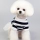 thumbnail image 3 of Dog Costume Tulle Skirt Clothes for Pets 1 Piece Blue Bow Dress, 3 of 5