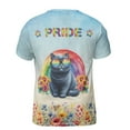 thumbnail image 2 of British Shorthair Celebrates Rainbow Pride Month LGBT LGBTQ+ All Over Print 3D Shirt Unisex Merch Cat Lover Kitten Owner Gifts - 01003, 2 of 6