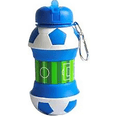 thumbnail image 4 of Botella Agua Plegable Deportiva Forma de Balón Fútbol Basquetbol Beisbol Tenis, Termo Portable. Botella Plegable para Viaje Deportes Xtellar azul, 4 of 4