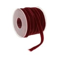 thumbnail image 2 of Cinta de terciopelo Macarena Rollo de 20 yardas Rojo, 2 of 8