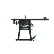 Delta 36-5000T2 15 Amp 30 in. Contractor Table Saw with Steel Extensions