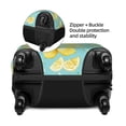 thumbnail image 4 of Lsque Yellow Lemon Printed Luggage Cover, Travel Luggage Protector,Scratch and Dirt Resistant, Fits 18-32 Inch Luggage - X-Large, 4 of 9