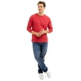thumbnail image 4 of U.S. Polo Assn. Men's Cotton Crewneck Tee with Long Sleeves, Sizes S-XL, 4 of 4